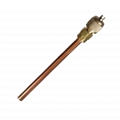 Клапан Шредера 1/4" (трубка 10 см)
