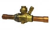Вентиль шаровый BC-BVa-58 (5/8" c сервис.штуцером)