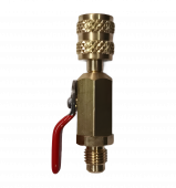 Вентиль M1/4"SAE*F1/4"SAE запорный