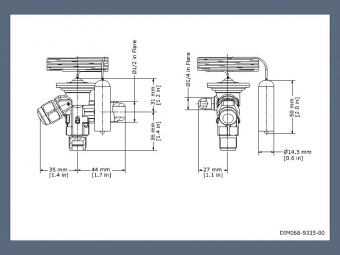 ТРВ TEX2 без МДР (-40;+10гр.С) (Danfoss068Z3209)