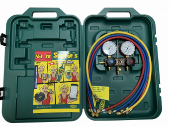 Коллектор 2-вент./кейс Refco BM2-3-DS-R134a