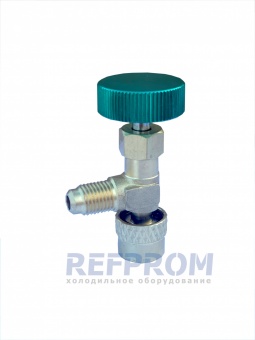 Вентиль Errecom М1/4"SAE*F1/4"SAE нажим.
