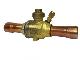 Вентиль шаровый BC-BVa-78 (7/8") с сервис.штуцером
