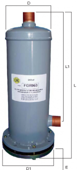Корпус фильтра "Gar" FGR-9613 /2встав,42мм