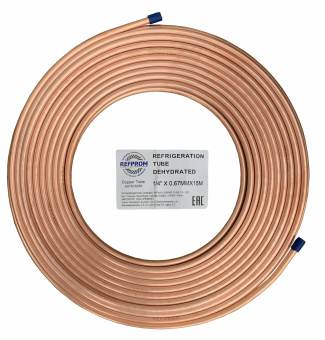Труба медная Refprom 1/4" (6,35*0,67) бухта 15м 