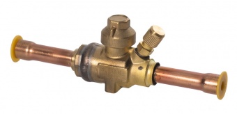 Вентиль шаровый BC-BVa-12 (1/2" с сервис.штуцером)