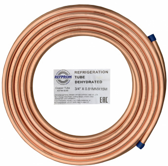 Труба медная Refprom 3/4" (19,05*0,81) бухта 15м
