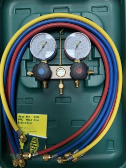 Коллектор 2-вент./кейс Refco BM2-3-DS-R134a