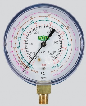 Манометр "Refco" M2-250-DS-R22
